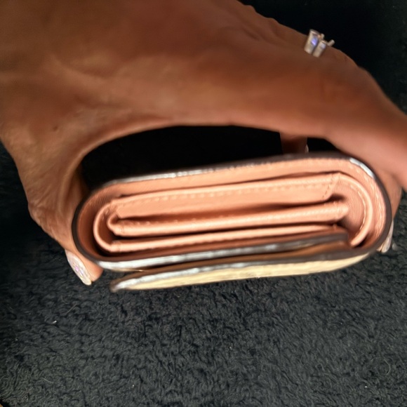 MCM Tan Wallet with Vibrant Bunny Motif - Picture 3 of 9